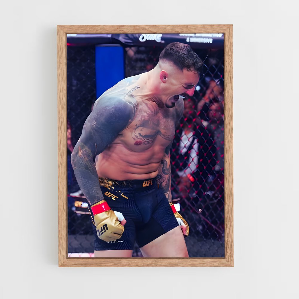 Poster Confrontation Épique – affiche MMA (vue 4)